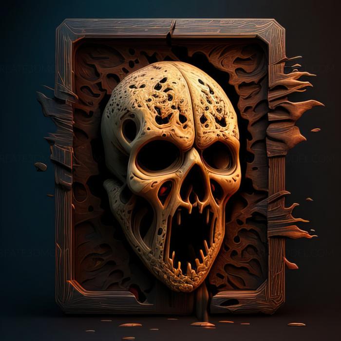 نموذج ثلاثي الأبعاد لآلة CNC ألعاب لعبة St Splatterhouse